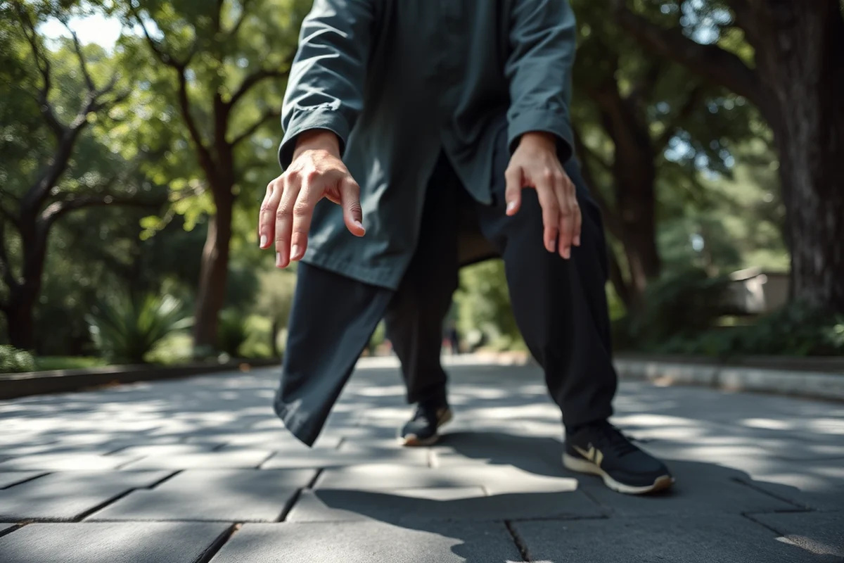 tai chi walking — Tai Chi Walking (step by step)